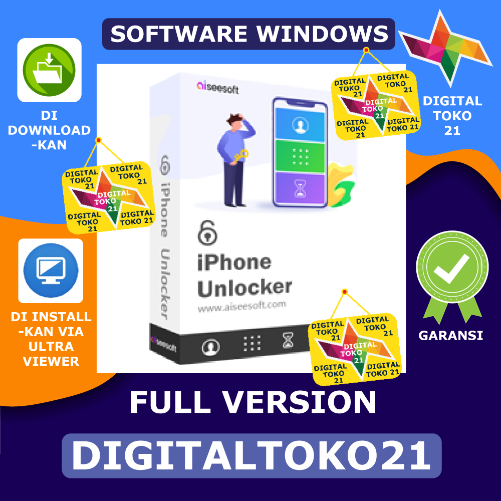 Jual [Diinstallkan] Aiseesoft iPhone Unlocker 2.1.68 Full Version ...