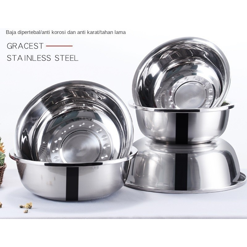 Jual Baskom Stainless Terlengkap & Harga Terbaru April 2026 | Shopee ...