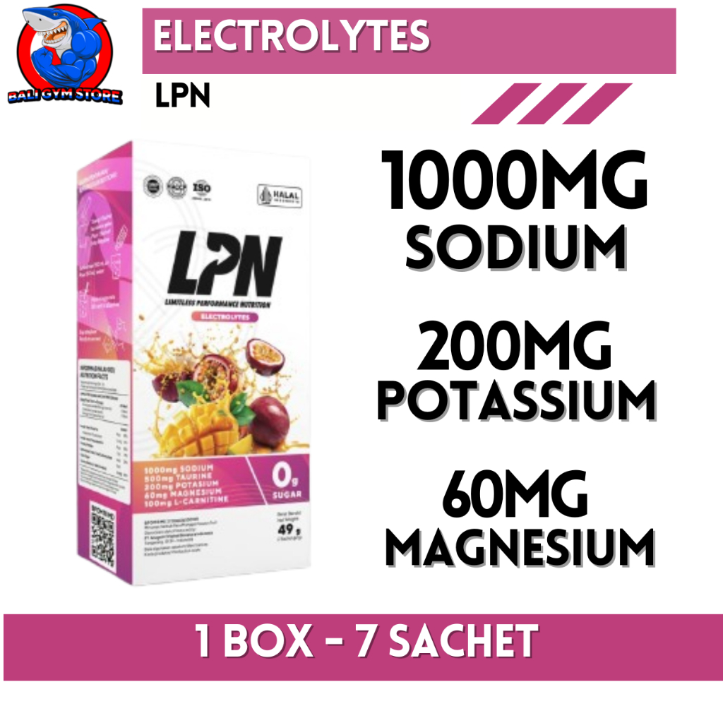 Jual LPN Limitless Performance Nutrition ELECTROLYTES 1 BOX Isi 7 ...