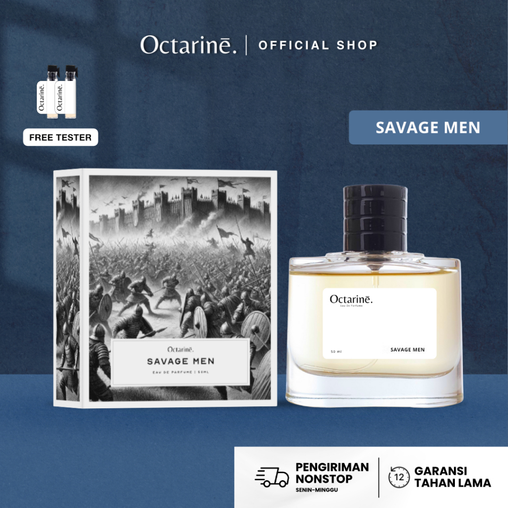 Jual Octarine - Savage Men Parfum Pria Aroma Citrus Fresh Spicy ...