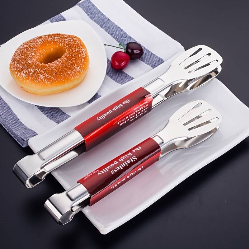 Jual Capit Stainless Putih Penjapit Makanan Roti Kue Gorengan Japit ...