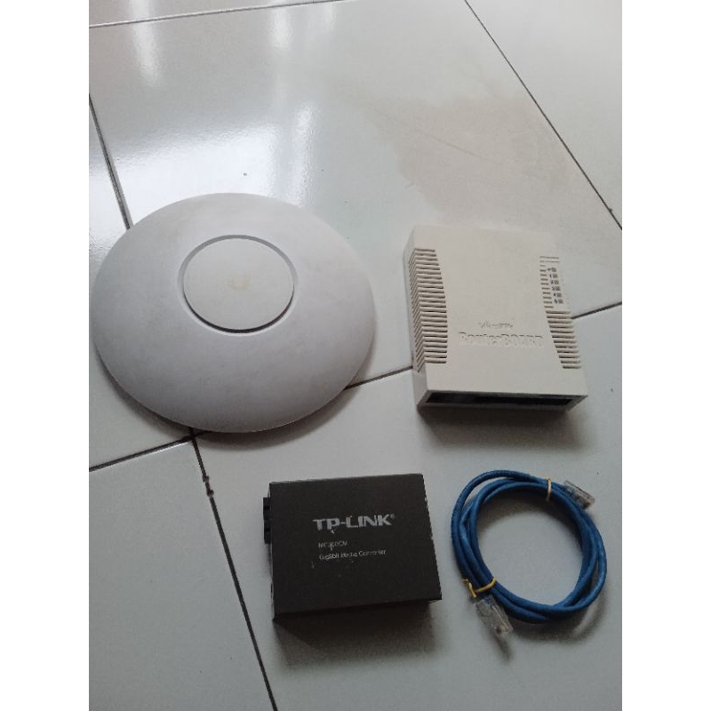 Jual Unifi AP AC PRO, Mikrotik RB751U-2HnD & HTB TP-Link gigabit ...