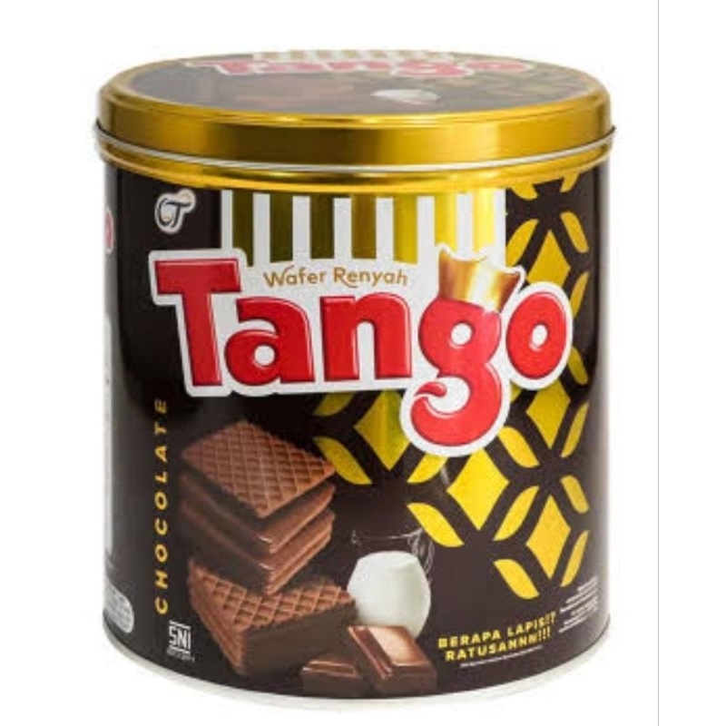Jual Tango Wafer Rasa Cokelat Kaleng 240 gram | Shopee Indonesia