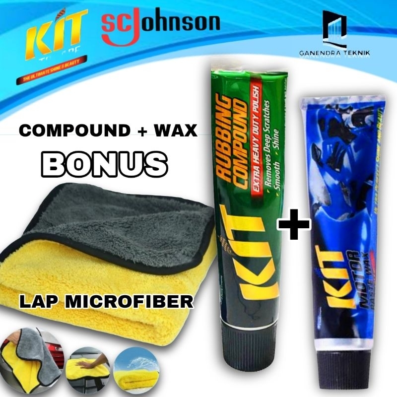 Jual Paket Kit Compound 3Pcs - Kit Rubing Kompon 60gr + Kit Metallic ...