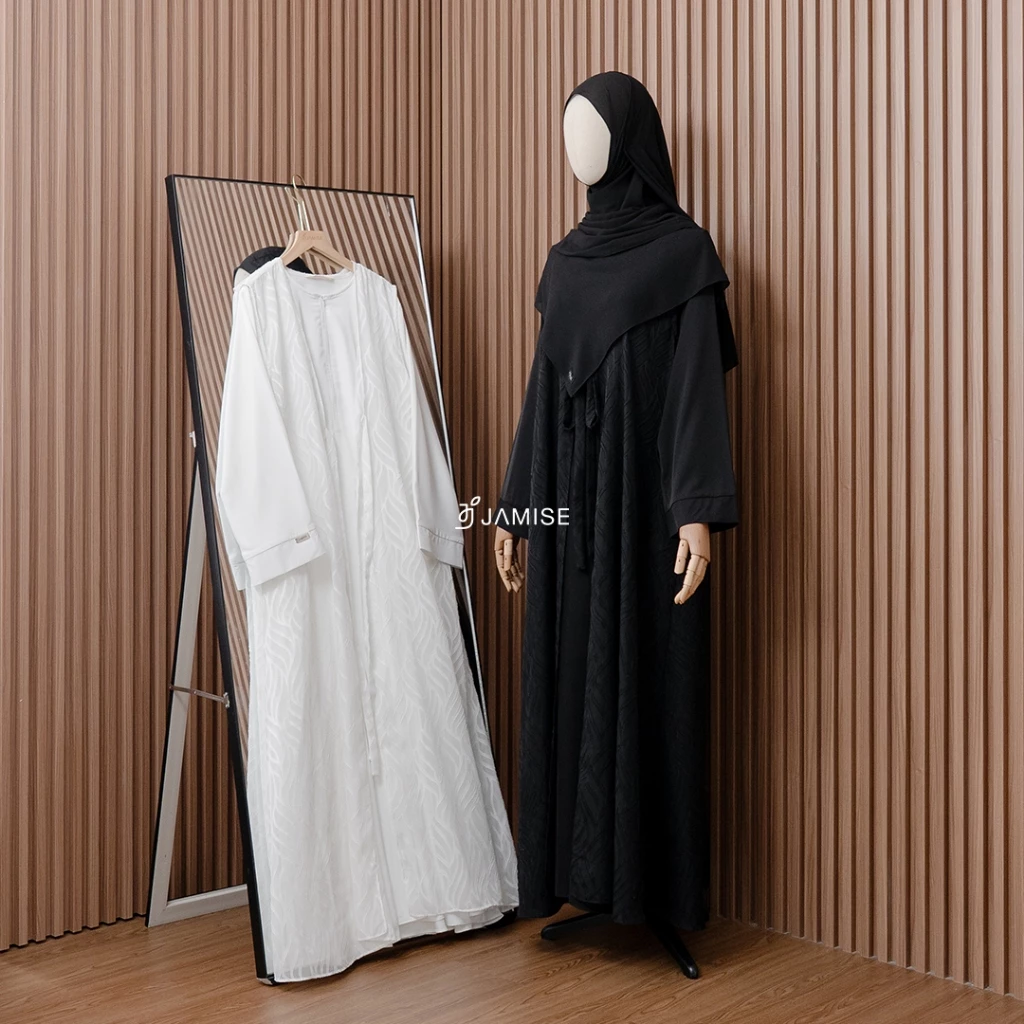 Ilana Dress Abaya Set untuk Umroh