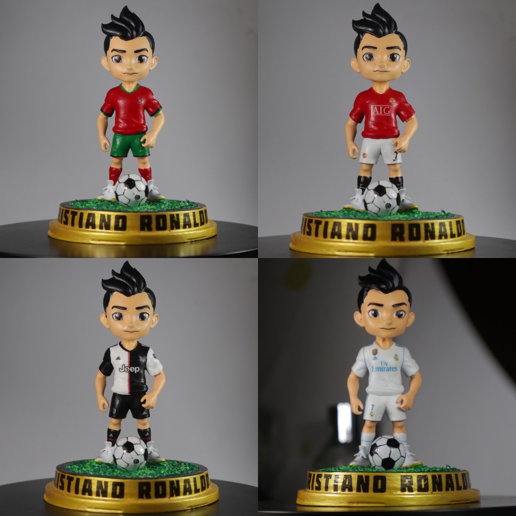 Jual Figur Maskot Cristiano Ronaldo Jersey MU, Juventus, Real Madrid ...