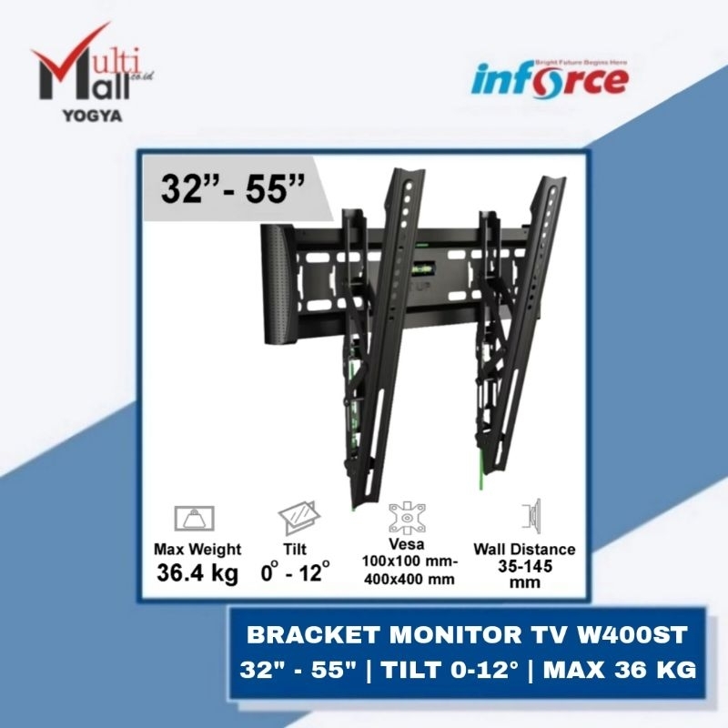 Jual Inforce Bracket Monitor TV W400ST 32