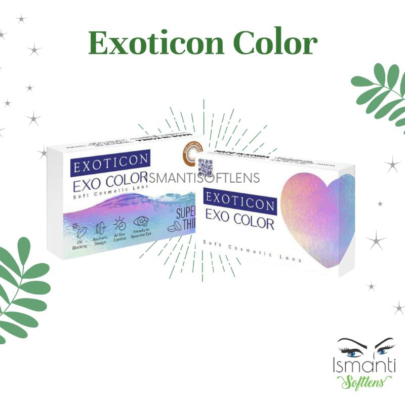 Jual Exo Color Softlens Warna by Exoticon diameter 14.5 mm Tersedia ...