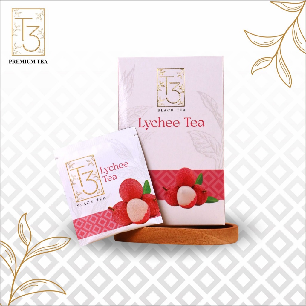 Jual T3 Teh Hitam Celup Rasa Leci (Lychee Black Tea) - Menyegarkan - (1 ...