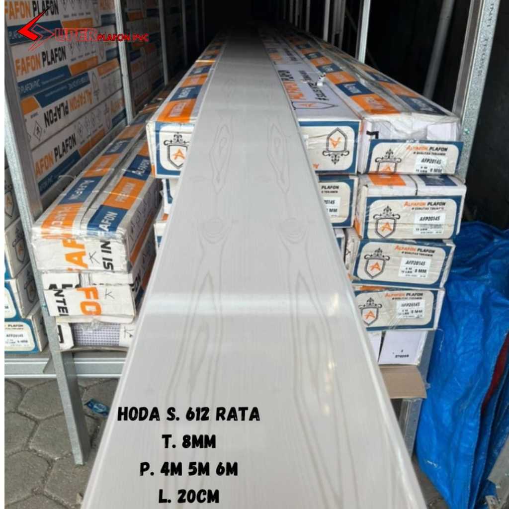 Jual [PROMO] 1Dus Plafon Pvc isi 15 Lembar Hoda Glossy S612 Glossy Rata ...