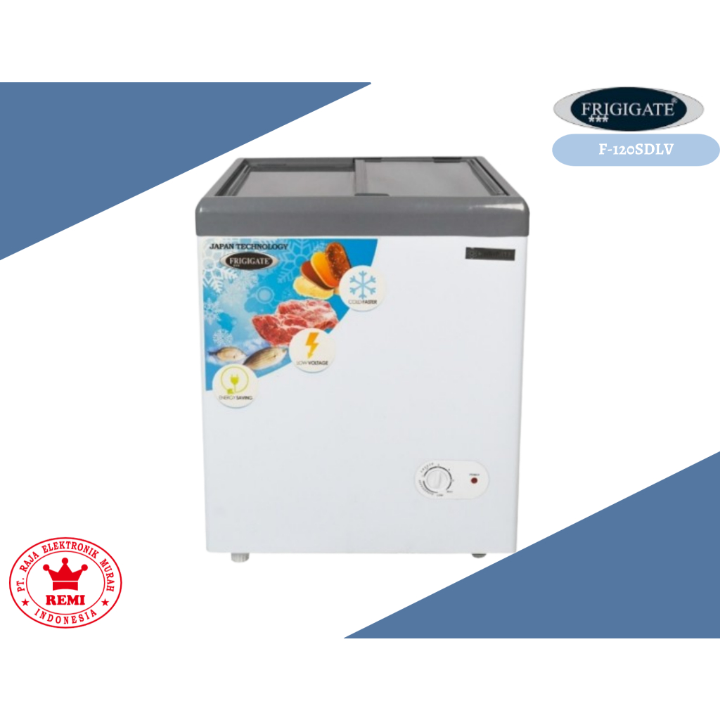 Jual FRIGIGATE Chestfreezer F-120SDLV Sliding Door Freezer Box Pembeku ...