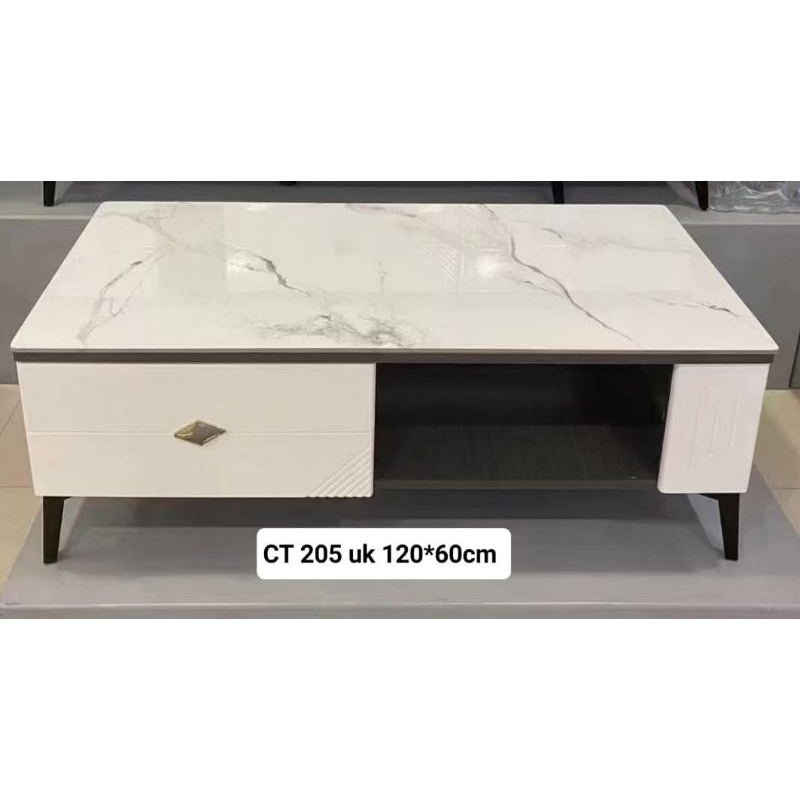 Jual MEJA TAMU IMPORT MINIMALIS TOP GRANITE / COFFEE TABLE CT206 ...