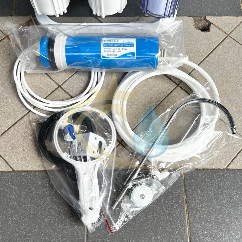 Jual Mesin RO 500 GPD Micron (Pureline) 6 Step / Filter Air Reverse ...