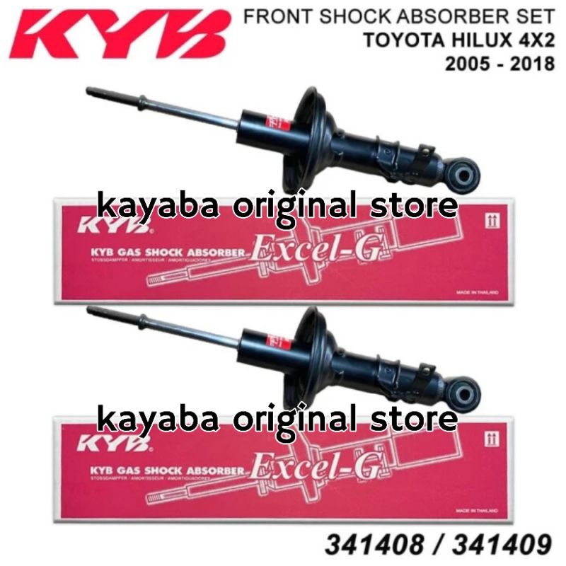 Jual SHOCKBREAKER DEPAN TOYOTA INNOVA MERK KAYABA EXEL-G ORIGINAL ...