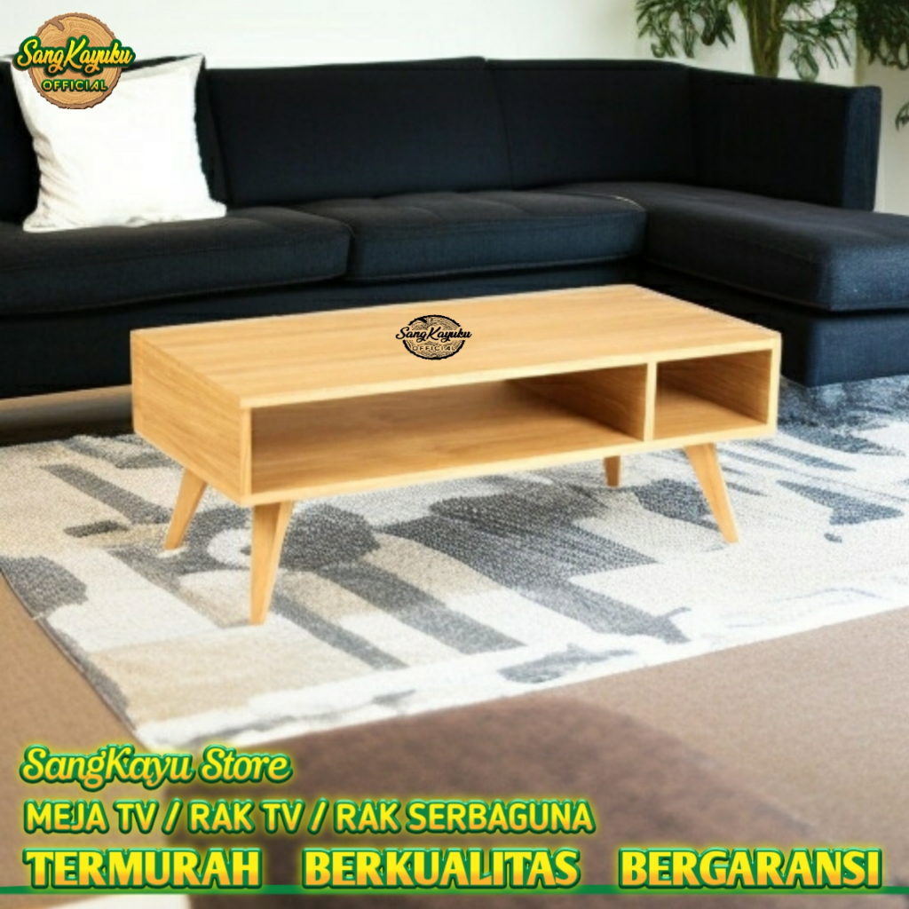 Jual SangkayuKu Rak tv minimalis modern meja tv Model M-03 minimalis ...
