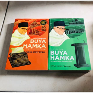 ( PROMO BUKU MURAH ORIGINAL ) BUKU BIOGRAFI / SEJARAH / 1 PAKET 2 BUKU / BUYA HAMKA / TOKOH-TOKOH / NOVEL / AKMAL NASERY BASRAL