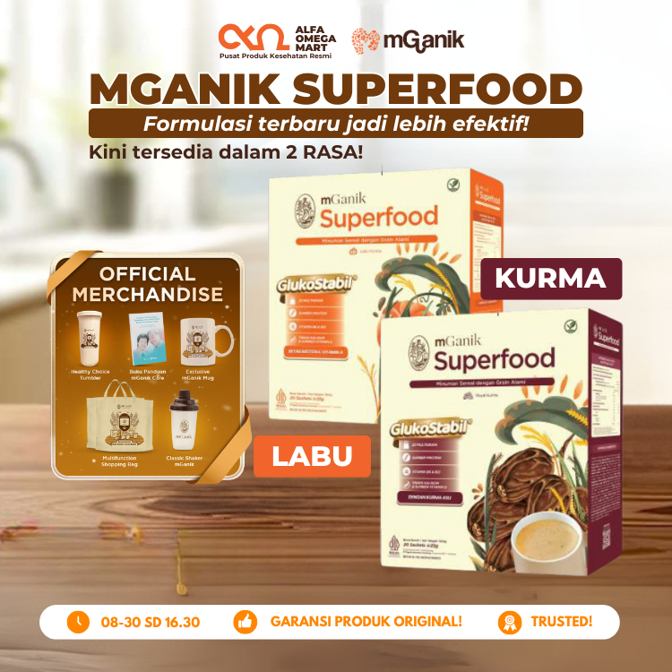 Jual Mganik Multigrain/Superfood 500gr - Isi 20 Sachet | Shopee Indonesia