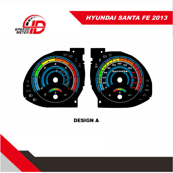 Jual Panel Speedometer Hyundai Santa Fe Speedometer Hyundai Santa Fe ...