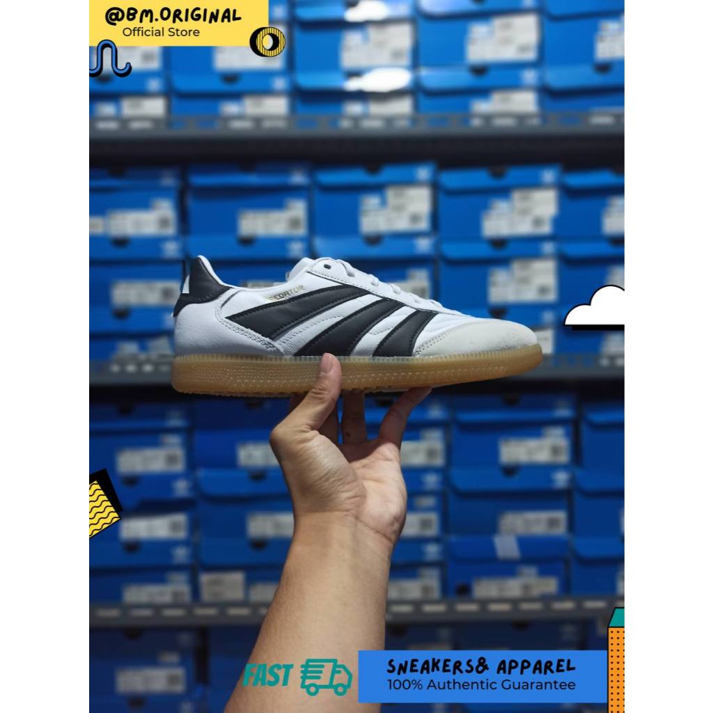 Jual Adidas Predator Freestyle Indoor Cloud White Core Black Gold ...