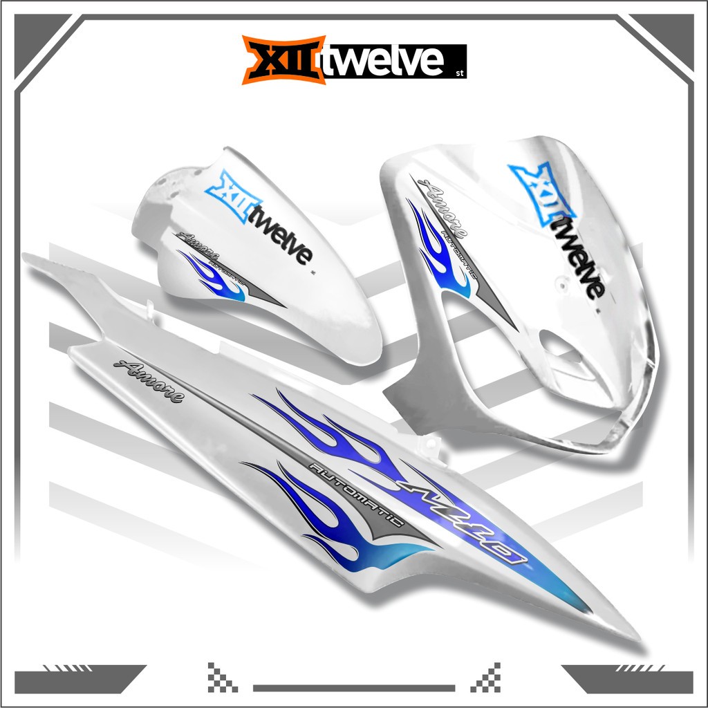 Jual Striping Mio Amore List Api 2 x Standar Transparan sticker yamaha ...