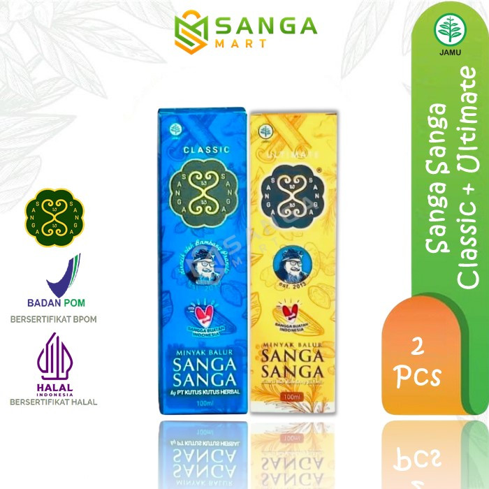 Jual Sanga Sanga - Paket Classic + Ultimate Kemasan 100 Ml | Shopee ...