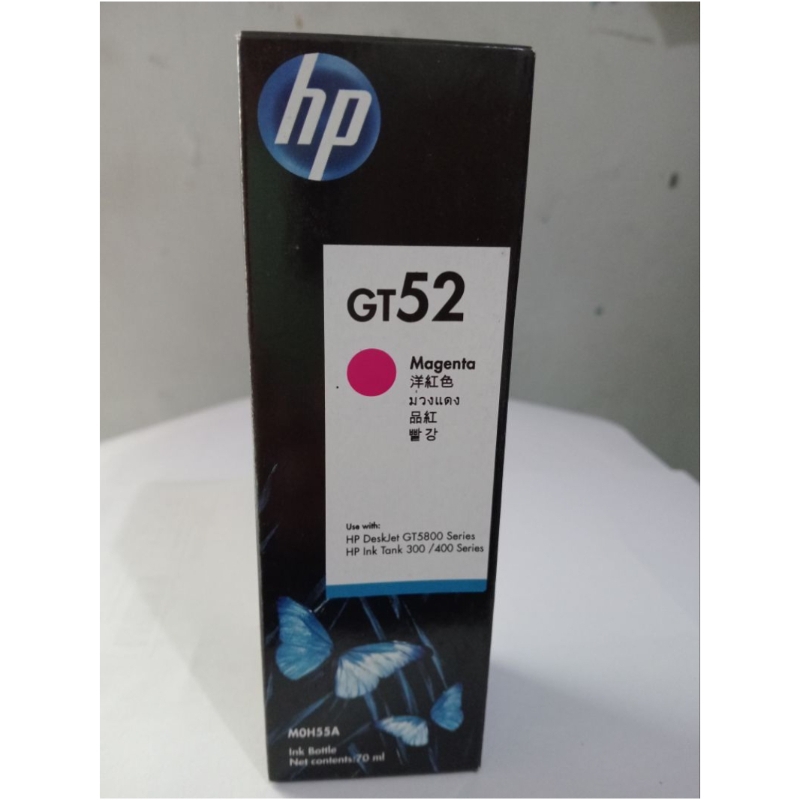 Jual Tinta HP GT51 & GT52 Original Satuan Warna BK Y C M For Untuk ...