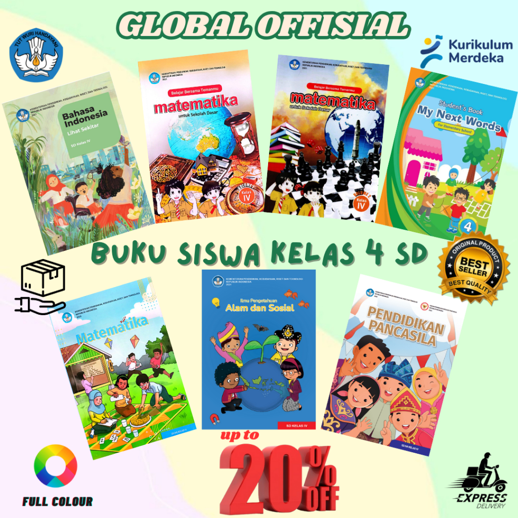Jual BUKU SISWA KELAS 4 SD/MI KURIKULUM MERDEKA | Shopee Indonesia