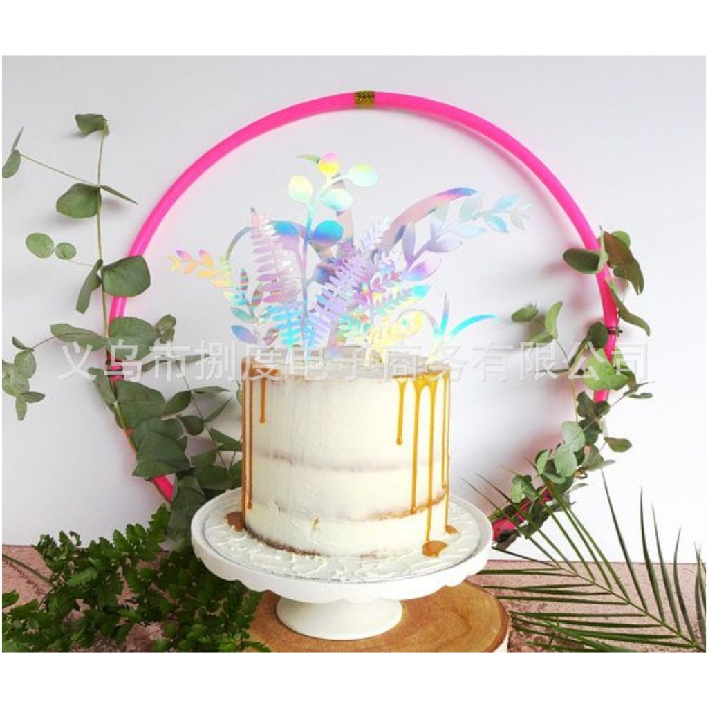 Jual Cake Topper Daun Hologram / Tumbuhan / Tropis | Shopee Indonesia