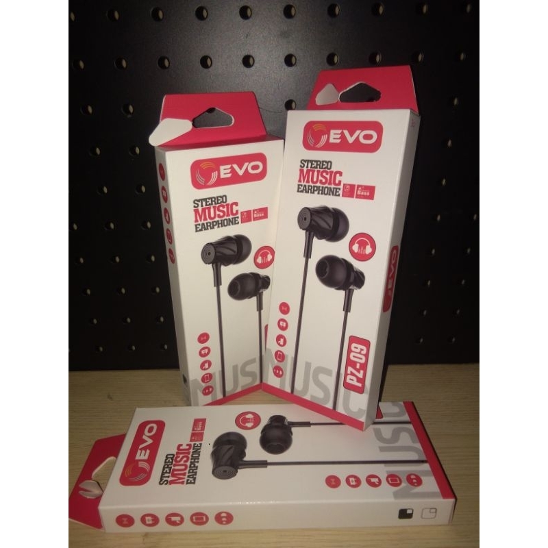 Jual HEADSET EVO PZ09 super Bass | Shopee Indonesia