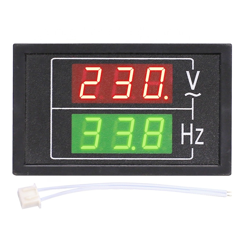 Jual VOLMETER 2 IN 1 DIGITAL AC 50-500V 10-100HZ | Shopee Indonesia