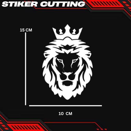 Jual Sticker Cutting RAJA SINGA Cocok Untuk Motor Dan Mobil Stiker ...