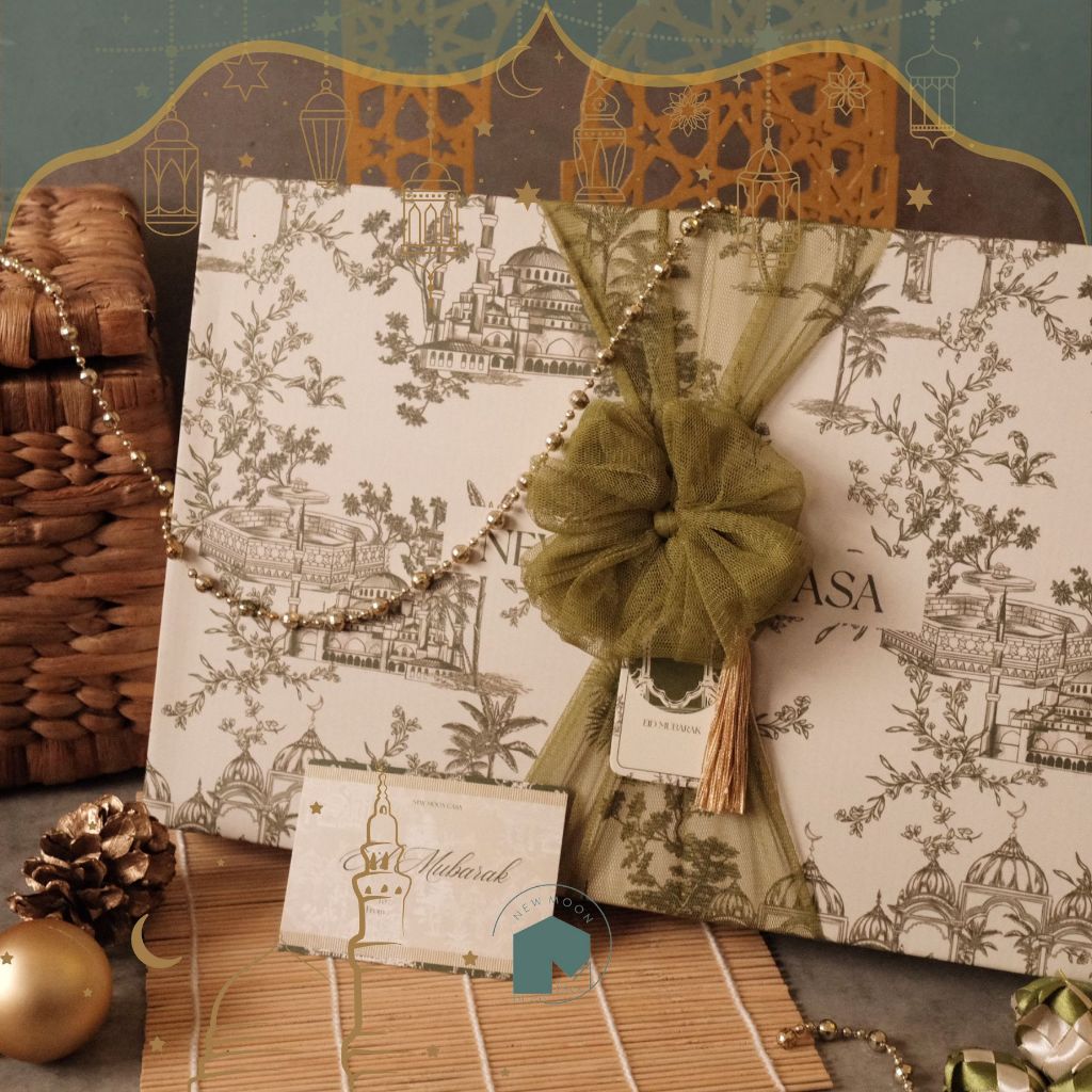 Hampers idul fitri 2026 kado hadiah lebaran parcel ramadhan JASMIN Paket hamper ramadan parsel piring set Tableware dinnerware bingkisan