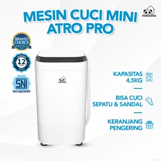Pandaoma Mesin Cuci Mini Atro Mesin Cuci Sepatu Mesin Cuci Portable Kapasitas 4,5kg