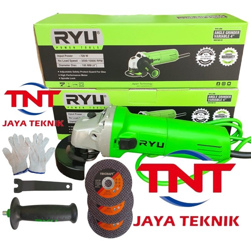 Jual RYU RSG100-5V MESIN GERINDA TANGAN 4