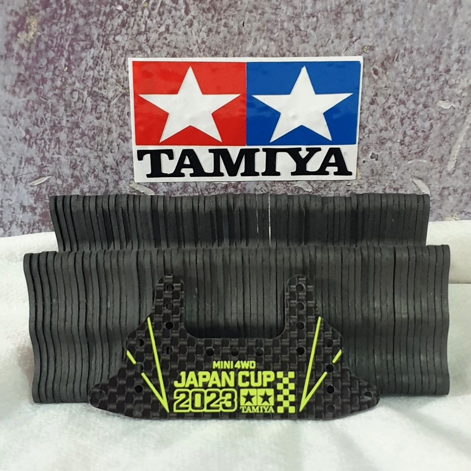 Jual Rep Tamiya 95156 / Tamiya HG Carbon Rear Brake Stay J-CUP 2023 / 1 ...
