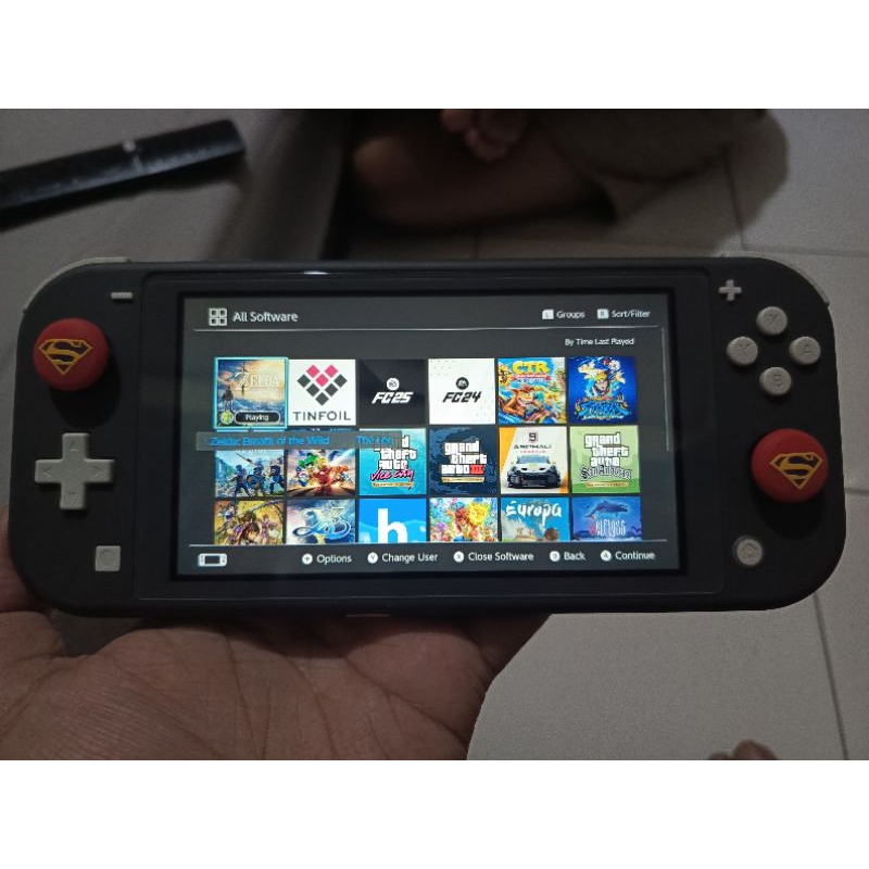 Jual Nintendo Switch Lite 256GB Cfw dan Ofw Normal Fullset | Shopee ...