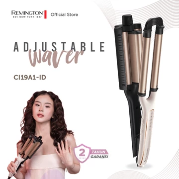 Remington Catokan Gelombang Adjustable Waver CI19A1 AP