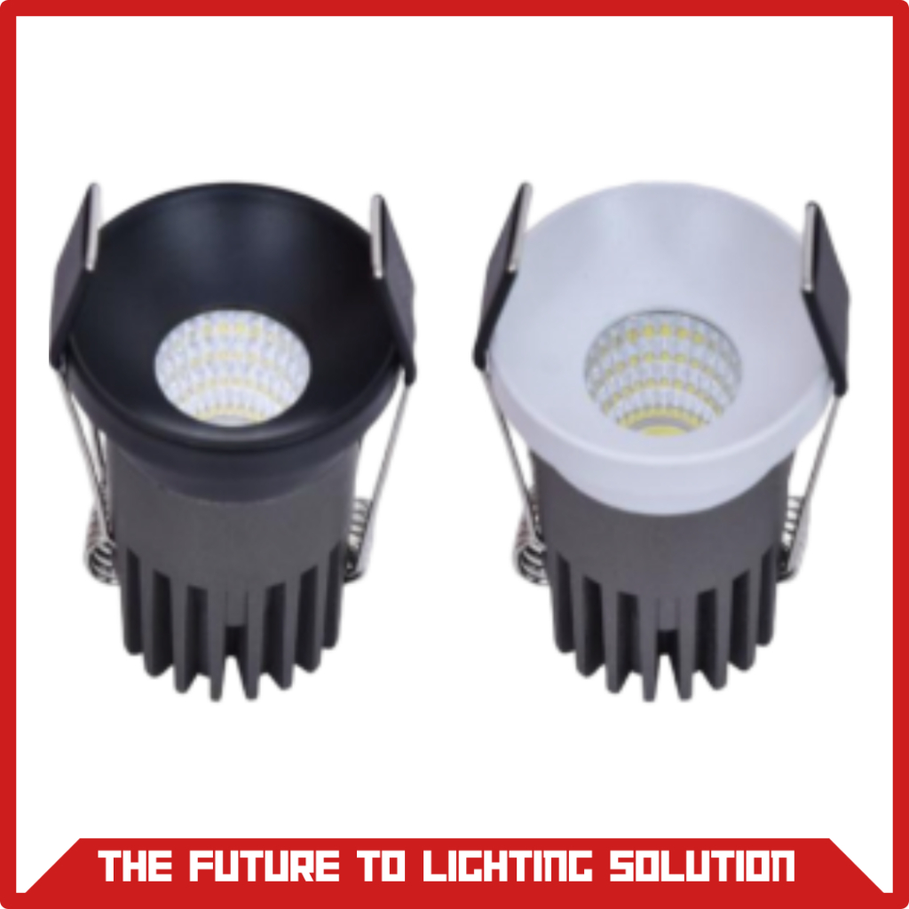 Jual LAMPU DOWNLIGHT LED MINI SPOTLIGHT 3W 3 WATT LED DOWNLIGHT PLAFON ...