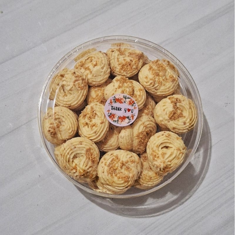 Jual Cookies Sagu Keju Classic + Toples Ukuran 250gr | Shopee Indonesia