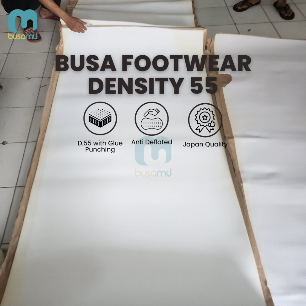 Jual BUSA INSOLE SEPATU LEMBARAN DENSITY 55 - BUSA FOOTWEAR LEMBARAN ...