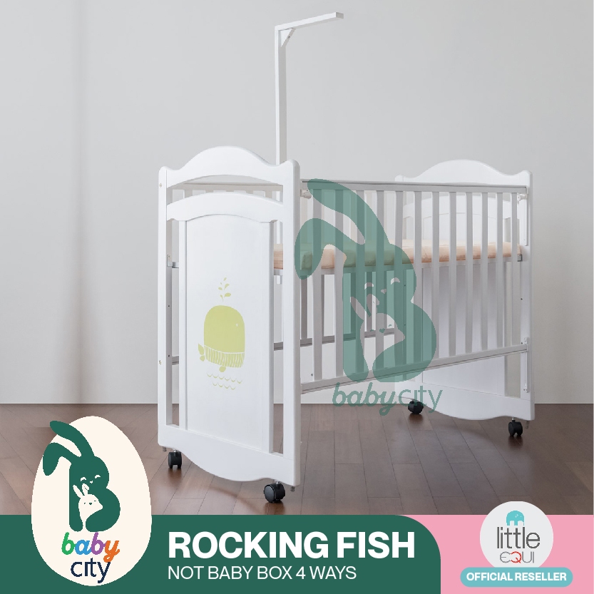 Jual via CARGO BABY BOX LITTLE EQUI Rocking Fish Ayun (FREE Matras Bayi ...