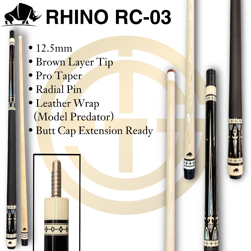 Jual Stick Rhino RC-03, Stick Play Billiard | Shopee Indonesia