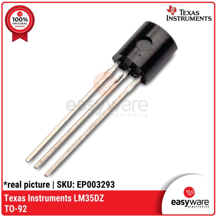 Jual SENSOR SUHU LM35DZ LM35 National Semiconductor a.k.a Texas ...