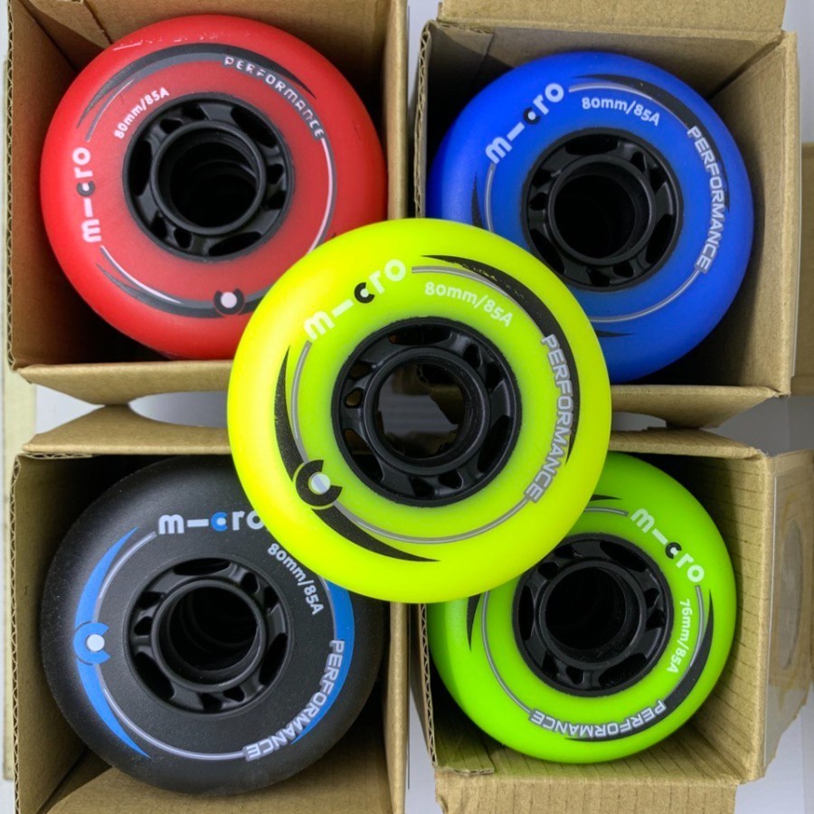 Jual Roda Inline Skate Micro Performance Wheels | Shopee Indonesia