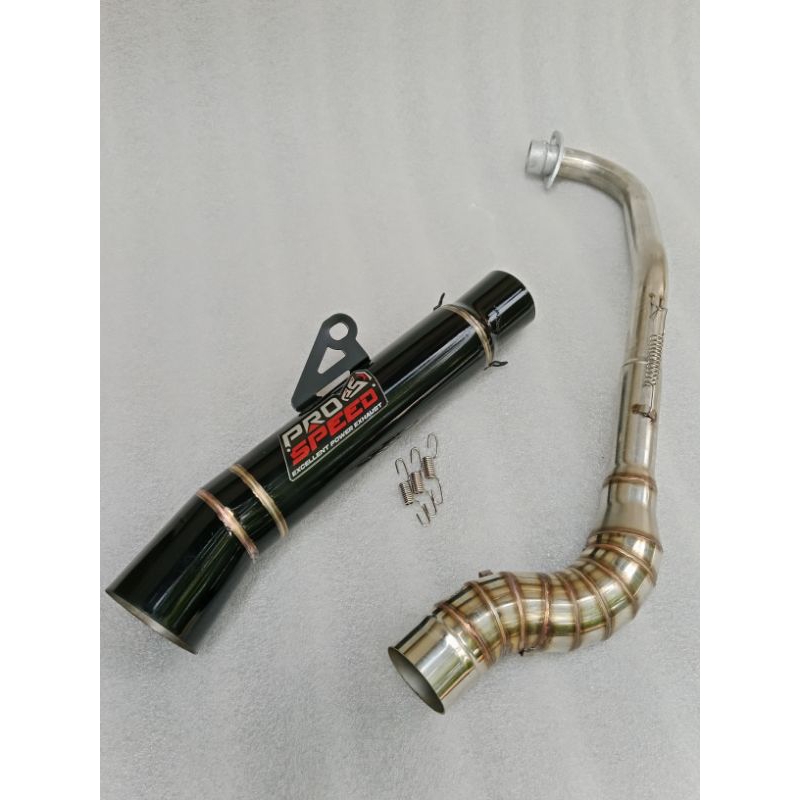 Jual 1set Pro sped Pipe 51mm canister conical open specs exhaust pipe ...