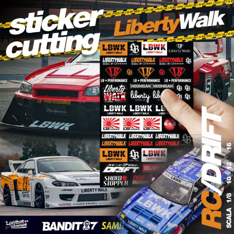 Jual Sticker rc drift LBWK | Shopee Indonesia