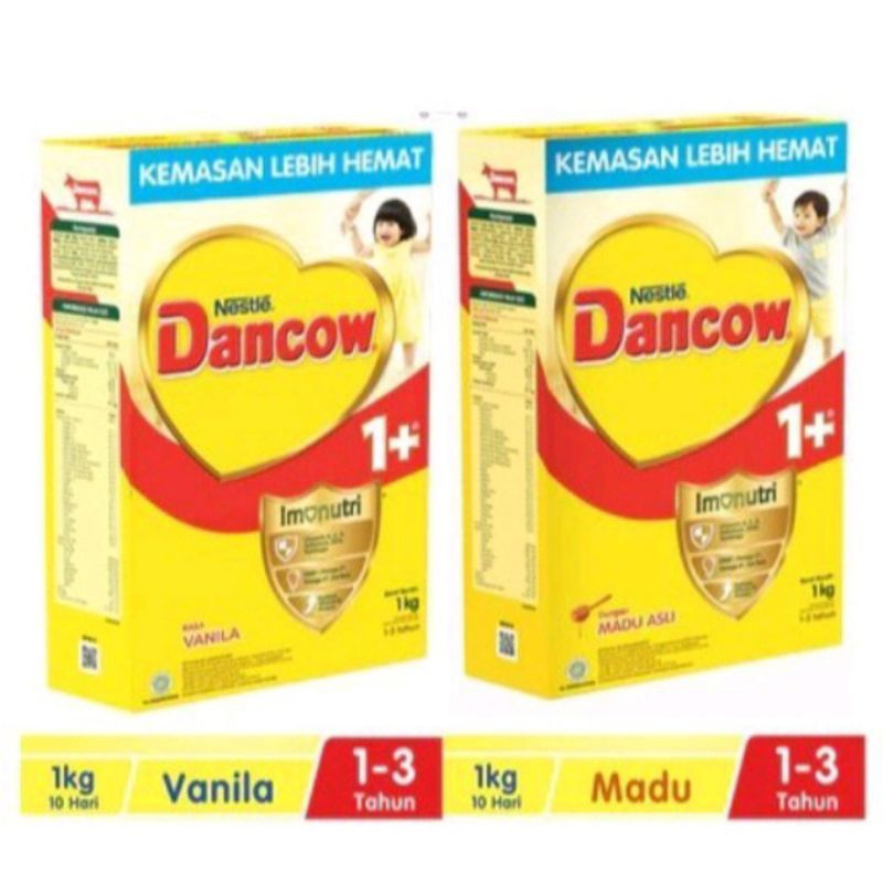 Jual Dancow 1+ Madu/Vanila 1kg (1-3 tahun) | Shopee Indonesia
