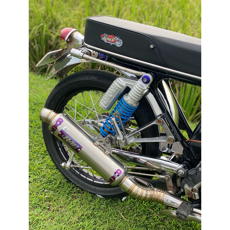 Jual knalpot racing RAP Mufler full stainless asli 304 knalpot racing ...