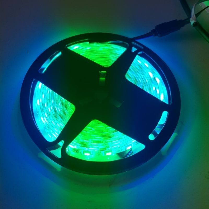 Jual Lampu Led Strip 5050 RGB 4 meter Emico + Remote | Shopee Indonesia