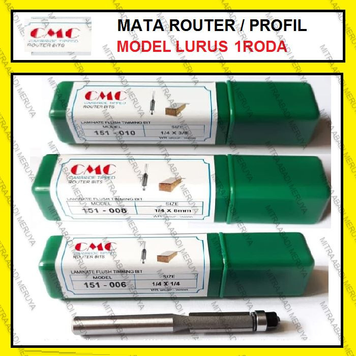 Jual Mata Profil Lurus Router Bit Router HPL Mata Router CMC 151 ...